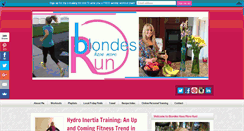 Desktop Screenshot of blondeshavemorerun.com